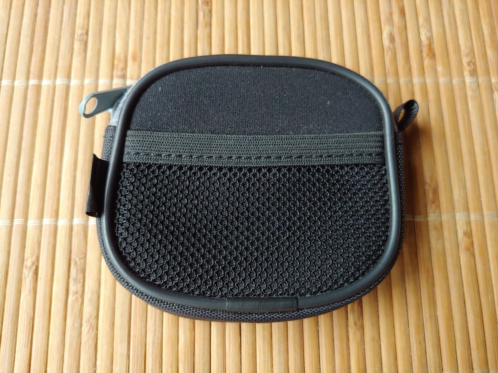 Generic Iem / Earphone Case - Soft Shell Nylon Black Zipper Case