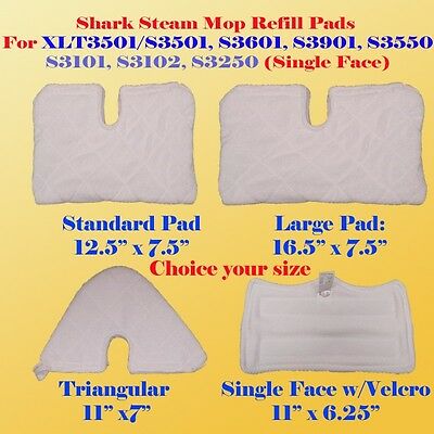 Shark Euro Pro Steam Mop Pads Replacement S3101 S3250, S3901 S3601 S3501 S3550