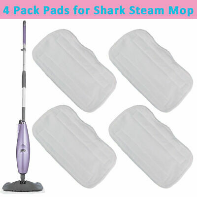 4pcs Replacement Microfiber Pads For Shark Steam Mop S3251 S3101 Xt3010 Se200